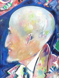 W E B Du Bois Portrait