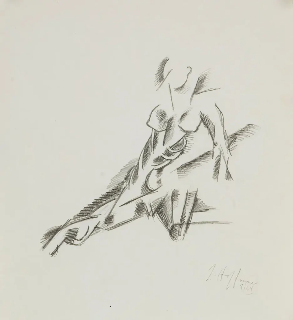 Nude Woman with Exposed Ribs